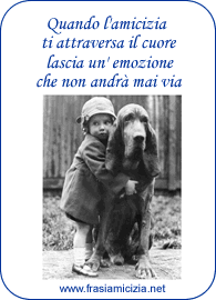 Frasi sull'amicizia